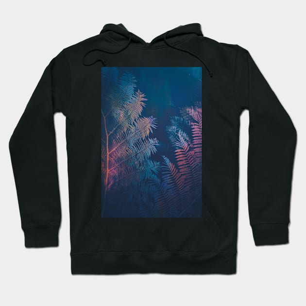 Abstract fern Hoodie by hraunphoto